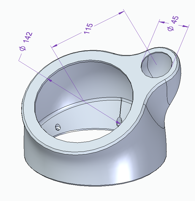 6.5" Component Speaker Pod Enclosure Box - Surface mount - Van Car Boat ICE